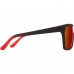FLYNN  Soft Black Matte Red Fade Lens HD Plus Grey Green with Red Light Spectra Mirror    Ref 670323803673 